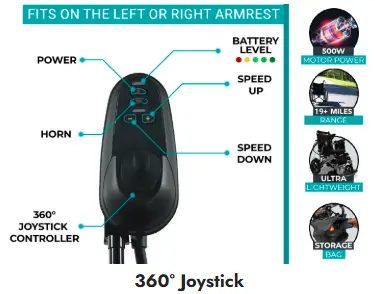 Majestic IQ-8000 Remote Controlled Power Chair - Image 2