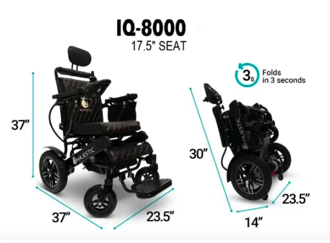 Majestic IQ-8000 Remote Controlled Power Chair - Image 3