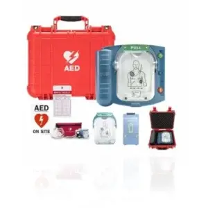 Philips AED Defibrillator with Portable Pelican Case